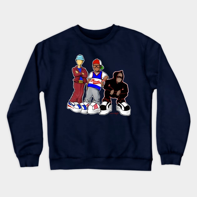 Staten island b-boy Crewneck Sweatshirt by Duendo Design